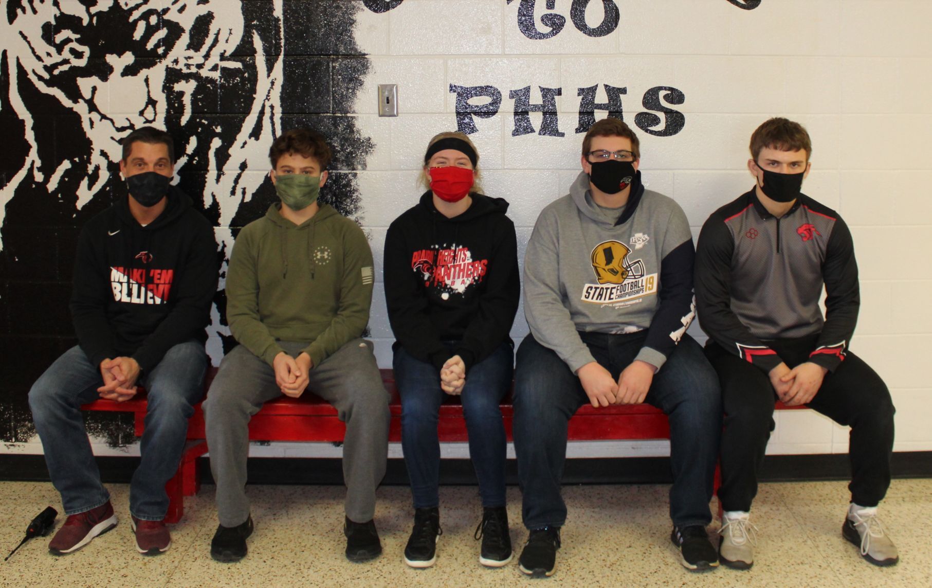 November Students of the Month honored at Prairie Heights High